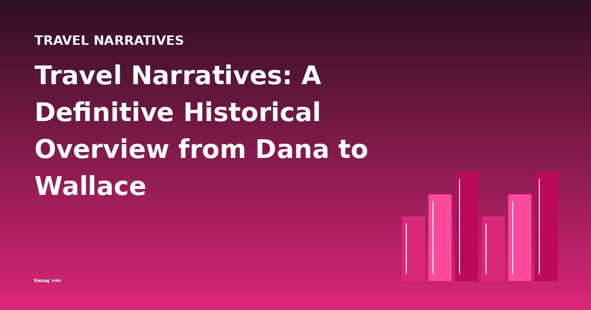 Travel Narratives: A Definitive Historical Overview from Dana to Wallace